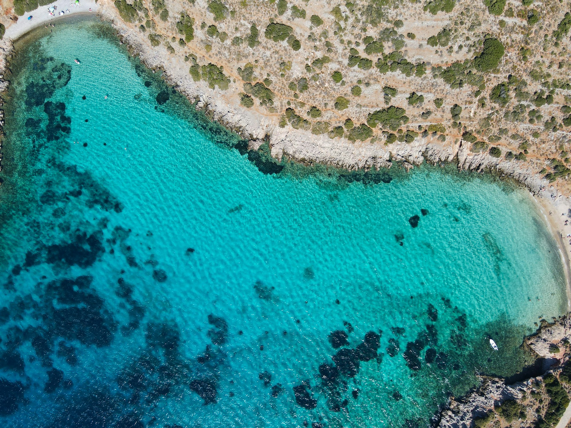 Cala de aguas cristalinas